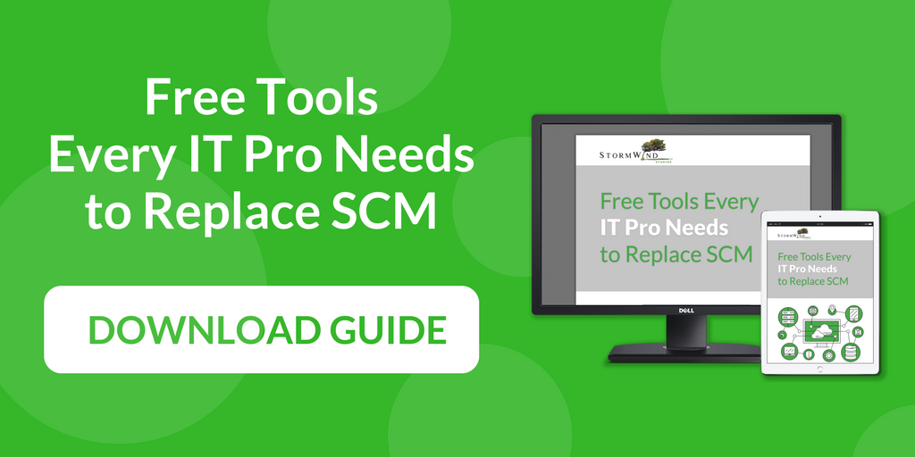 Free Tools Every IT Pro Needs To Replace SCM Guide