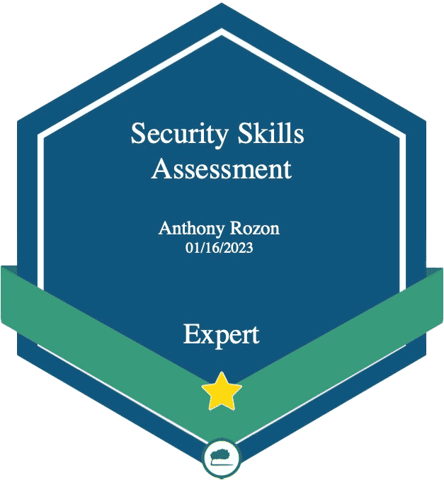 Skill assessment badge